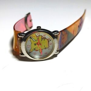 Vintage pokemon pikachu watch